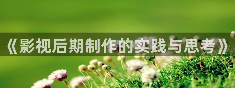 飘雪影院电影在线观看：《影视后期制作的实践与思考》